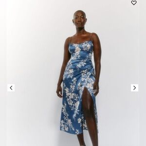 Reformation Marguerite Silk Dress Size 10